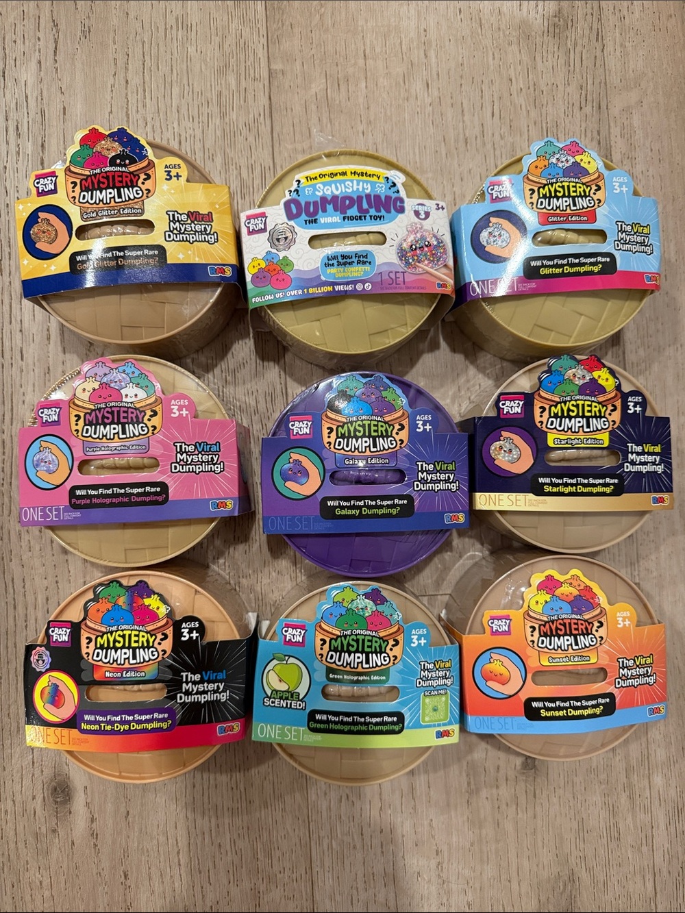 RMS Mystery Dumplings Lot Of 9